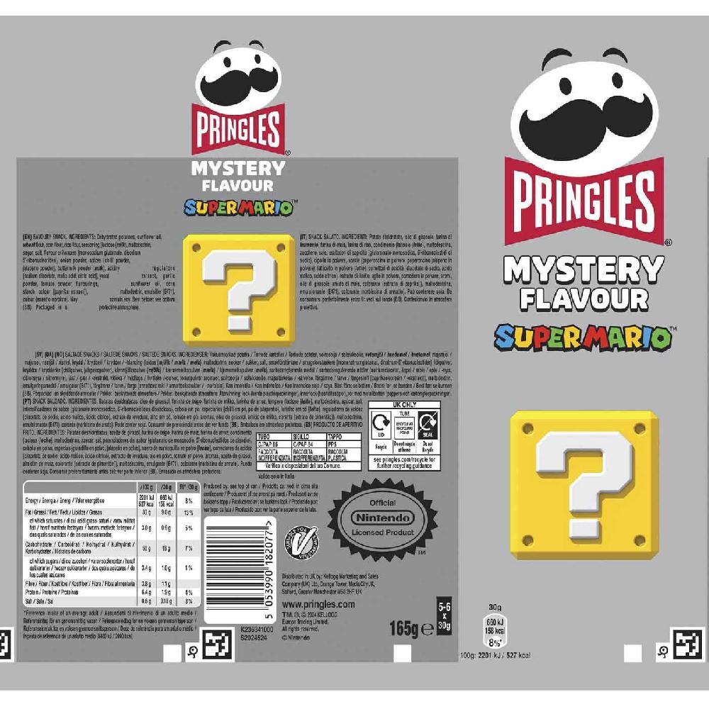 Eroski Patata Mistery Flavour PRINGLES Tubo 165 G