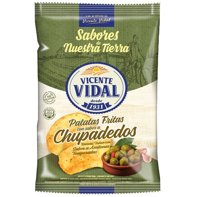 Eroski Patatas chupadedos VIDAL bolsa 125 g