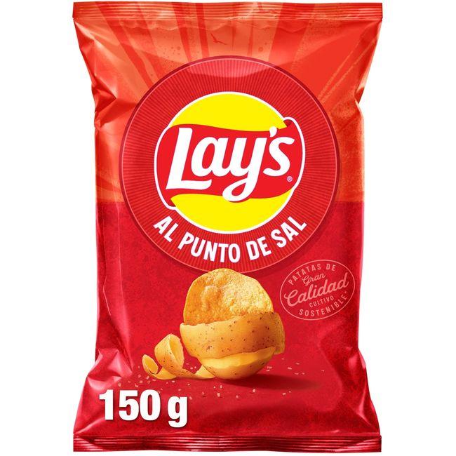 Eroski Patatas fritas a la sal LAY'S bolsa 150 g