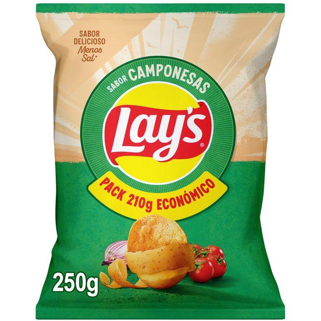 Eroski Patatas fritas LAY`S Campesinas bolsa 250 g
