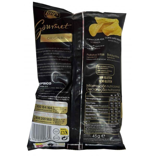 Eroski Patatas Fritas LAYS GOURMET Bolsa 45 G