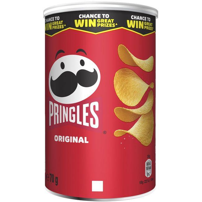 Eroski Patatas original PRINGLES lata 70 g