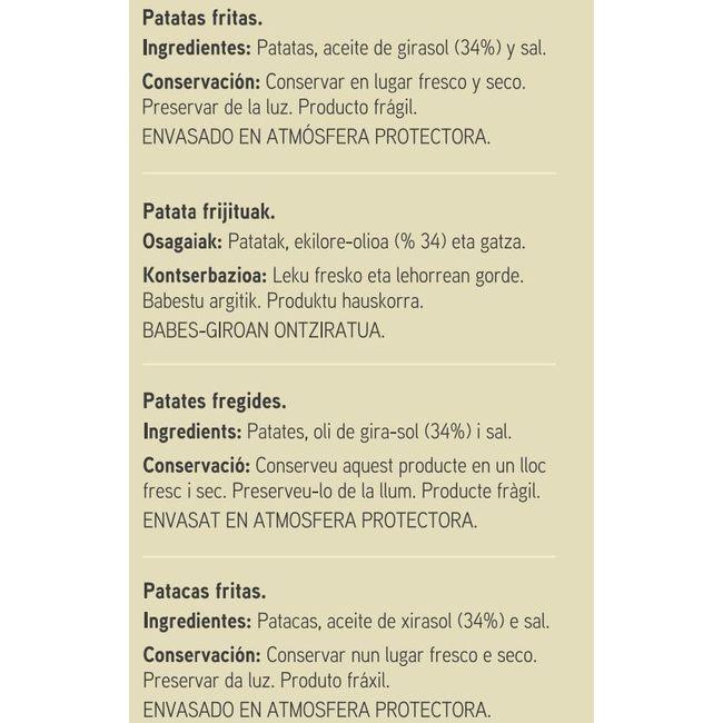 Eroski Patatas Paja EROSKI Bolsa 100 G