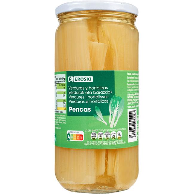 Eroski Penca de acelga EROSKI frasco 400 g