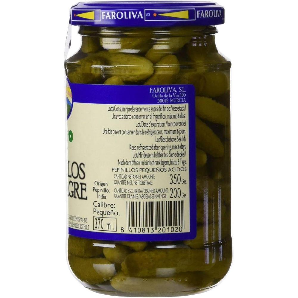 Eroski Pepinillos EL FARO Frasco 200 G