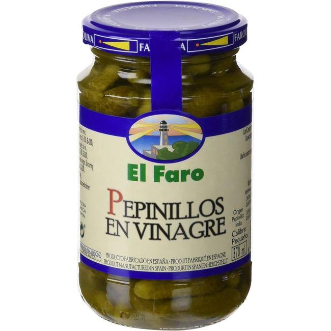 Eroski Pepinillos EL FARO frasco 200 g