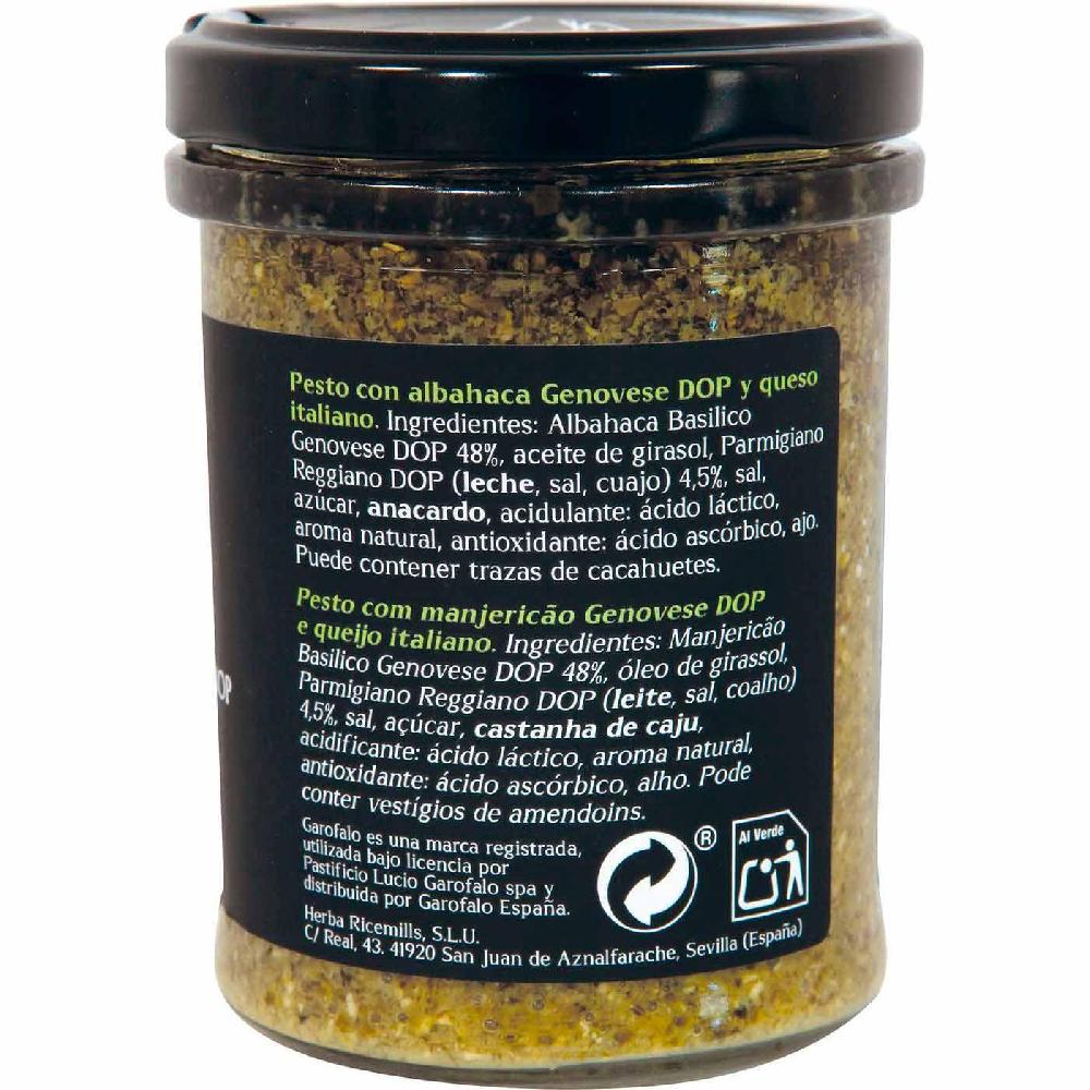 Eroski Pesto Genovese GAROFALO Frasco 175 G
