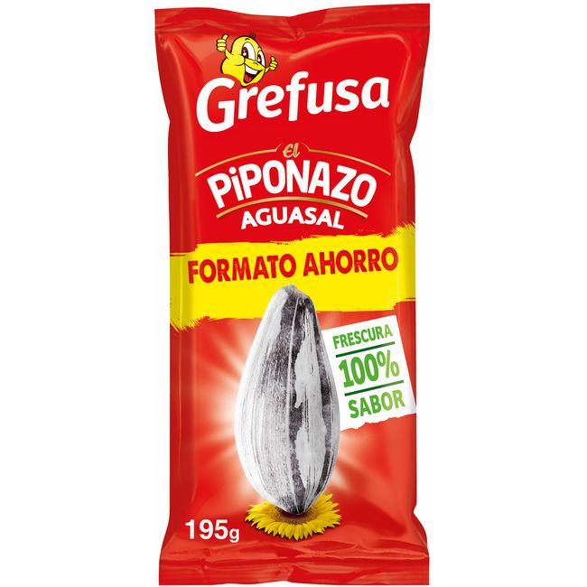 Eroski Pipas aguasal EL PIPONAZO bolsa 195 g