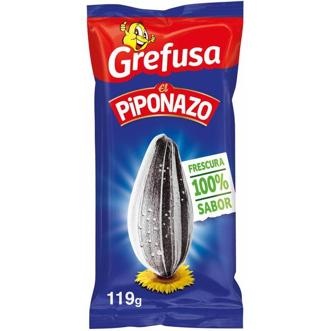 Eroski Pipas con sal EL PIPONAZO bolsa 119 g
