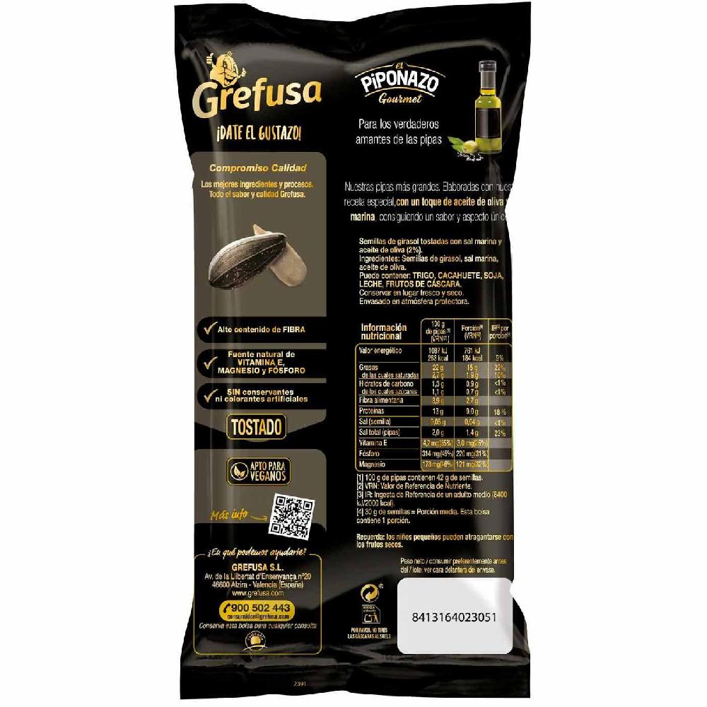 Eroski Pipas Gourmet EL PIPONAZO Bolsa 105 G