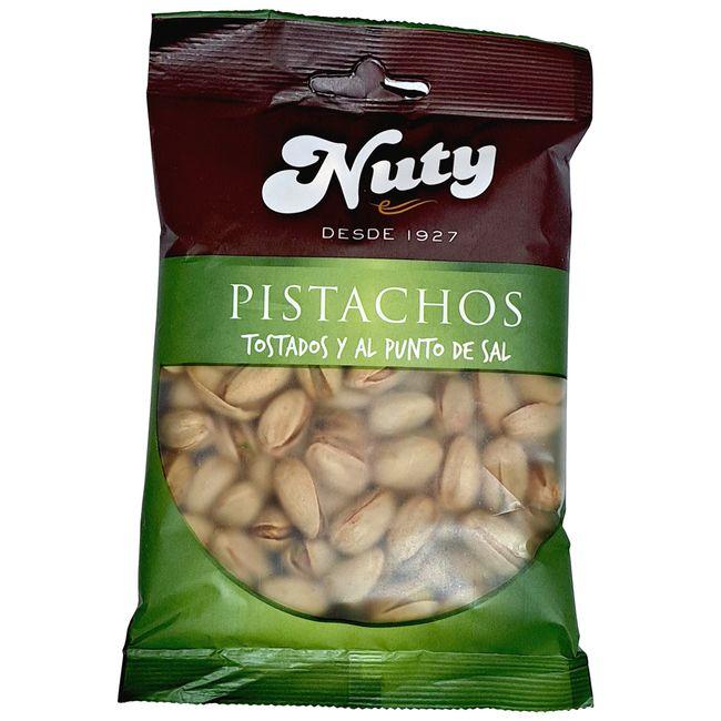 Eroski Pistachos tostados NUTY bolsa 110 g
