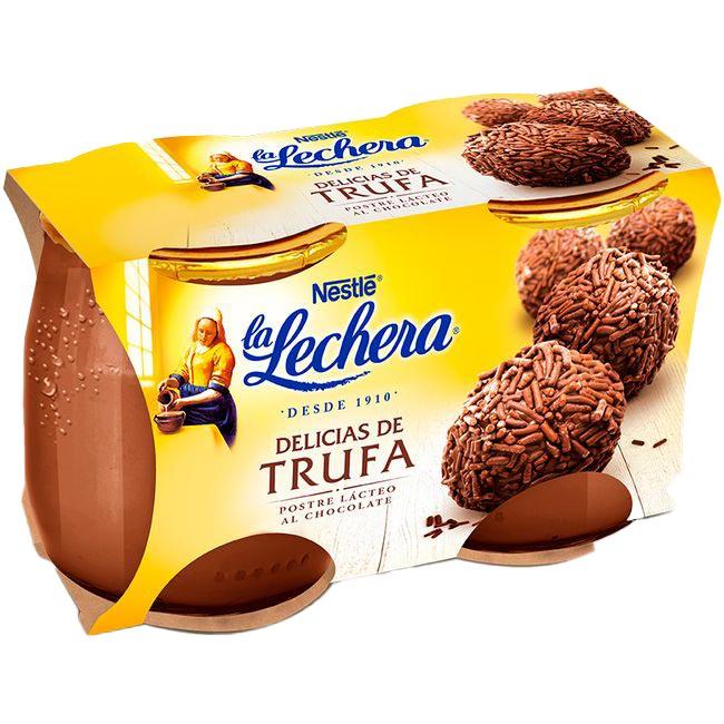 Eroski Postre De Trufa LA LECHERA Pack 2x125 G
