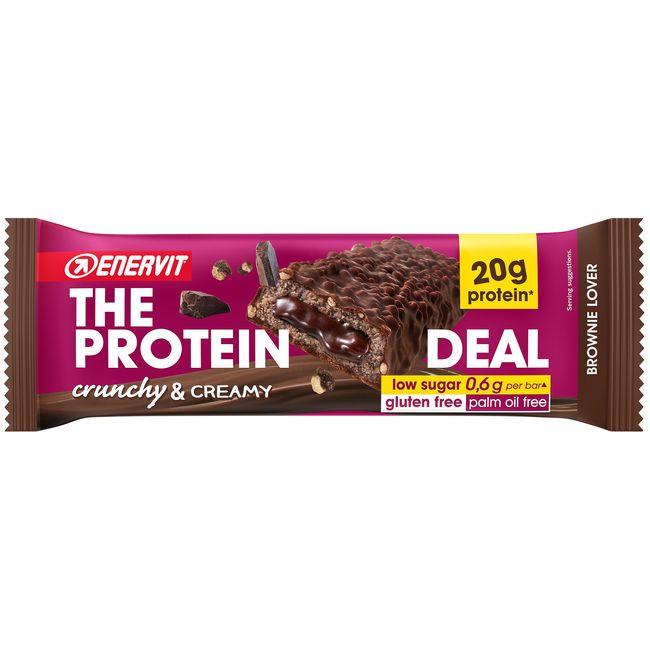 Eroski Protein deal brownie ENERVIT 1 ud 55 g