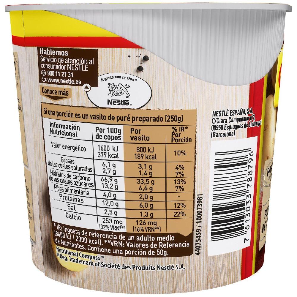 Eroski Puré De Patata Original MAGGI Vaso 50 G