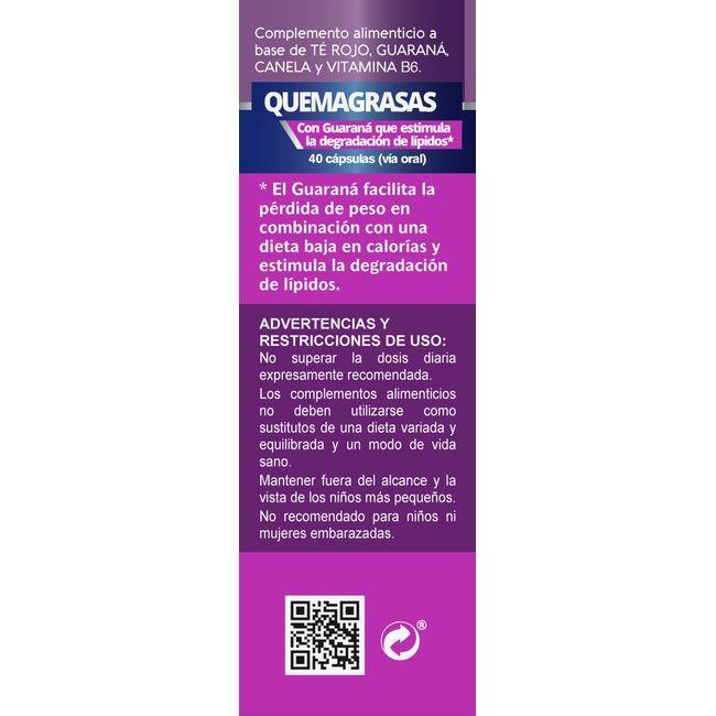 Eroski Quemagrasas VIVE+ Caja 40 Cápsulas