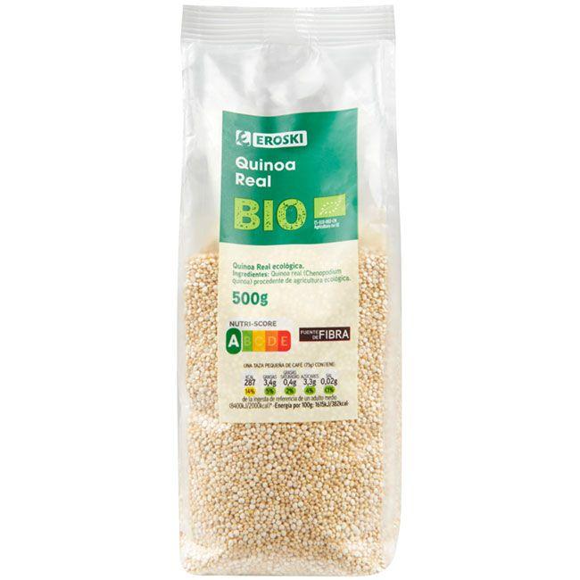 Eroski Quinoa real EROSKI BIO bolsa 500 g