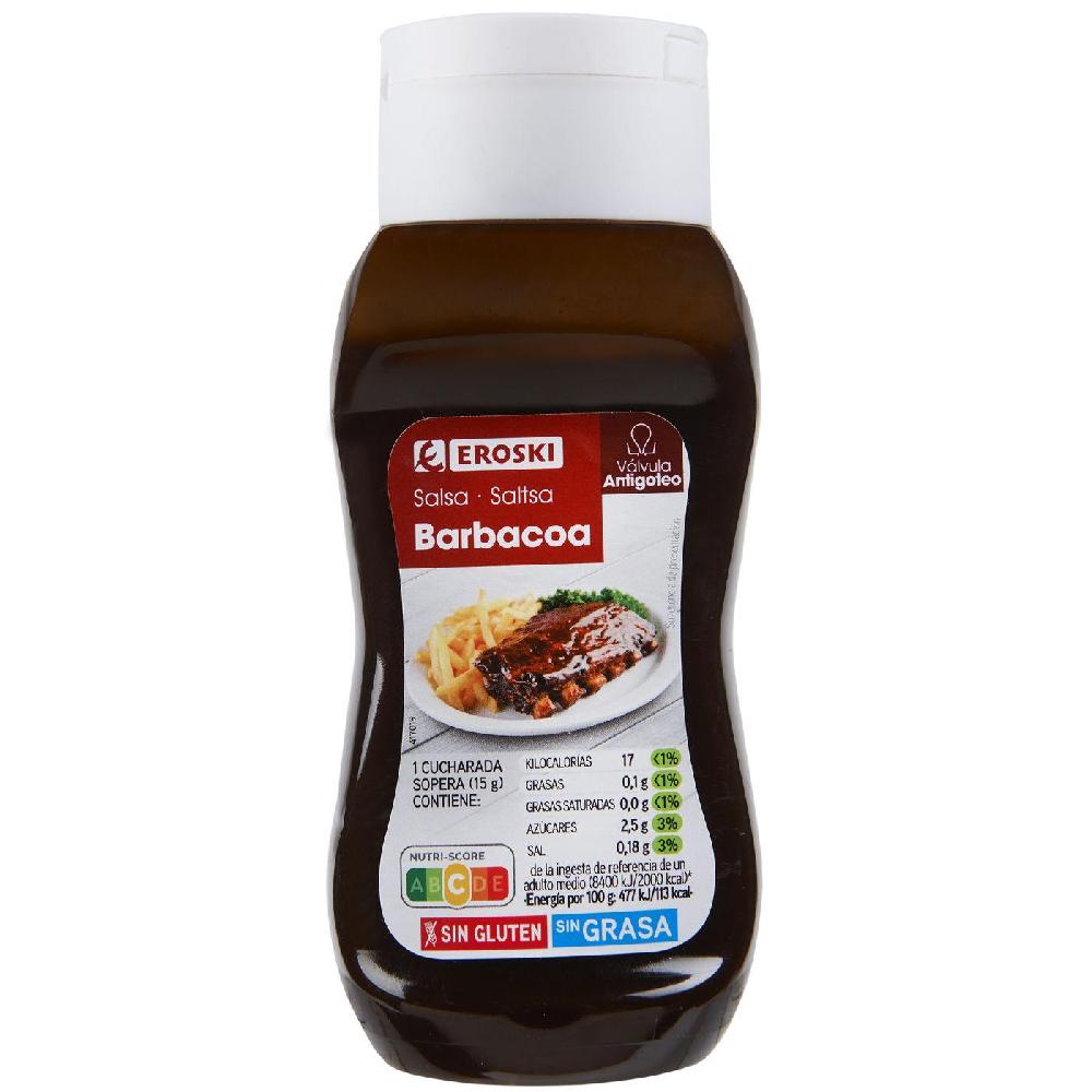 Eroski Salsa Barbacoa EROSKI Bote 320 G