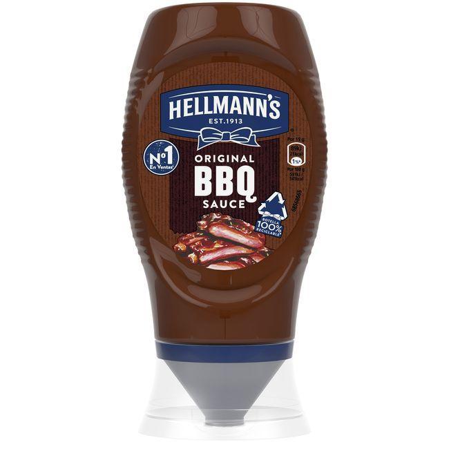 Eroski Salsa barbacoa HELLMANN'S bocabajo 285 g