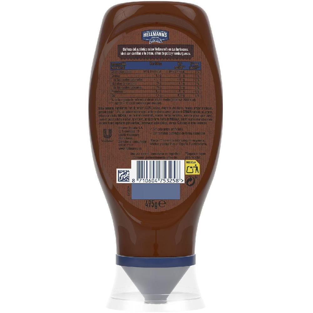 Eroski Salsa Barbacoa HELLMANN'S Bocabajo 495 G