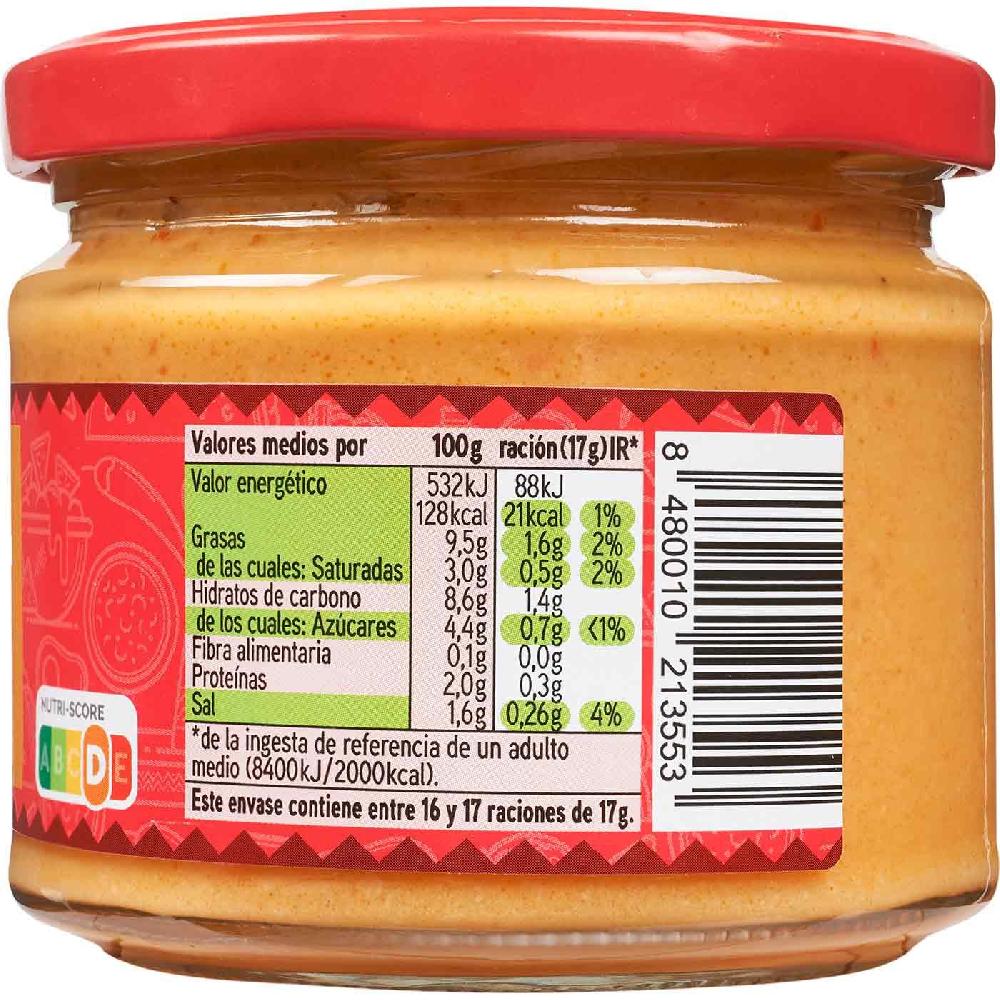 Eroski Salsa De Queso EROSKI Frasco 280 G