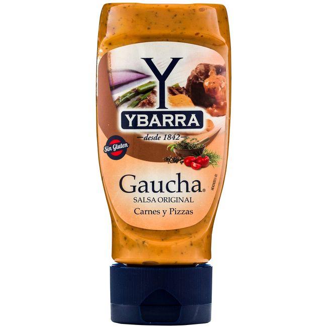 Eroski Salsa gaucha YBARRA bocabajo 300 ml