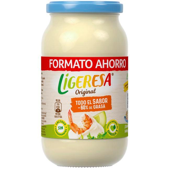 Eroski Salsa ligera LIGERESA frasco 425 ml