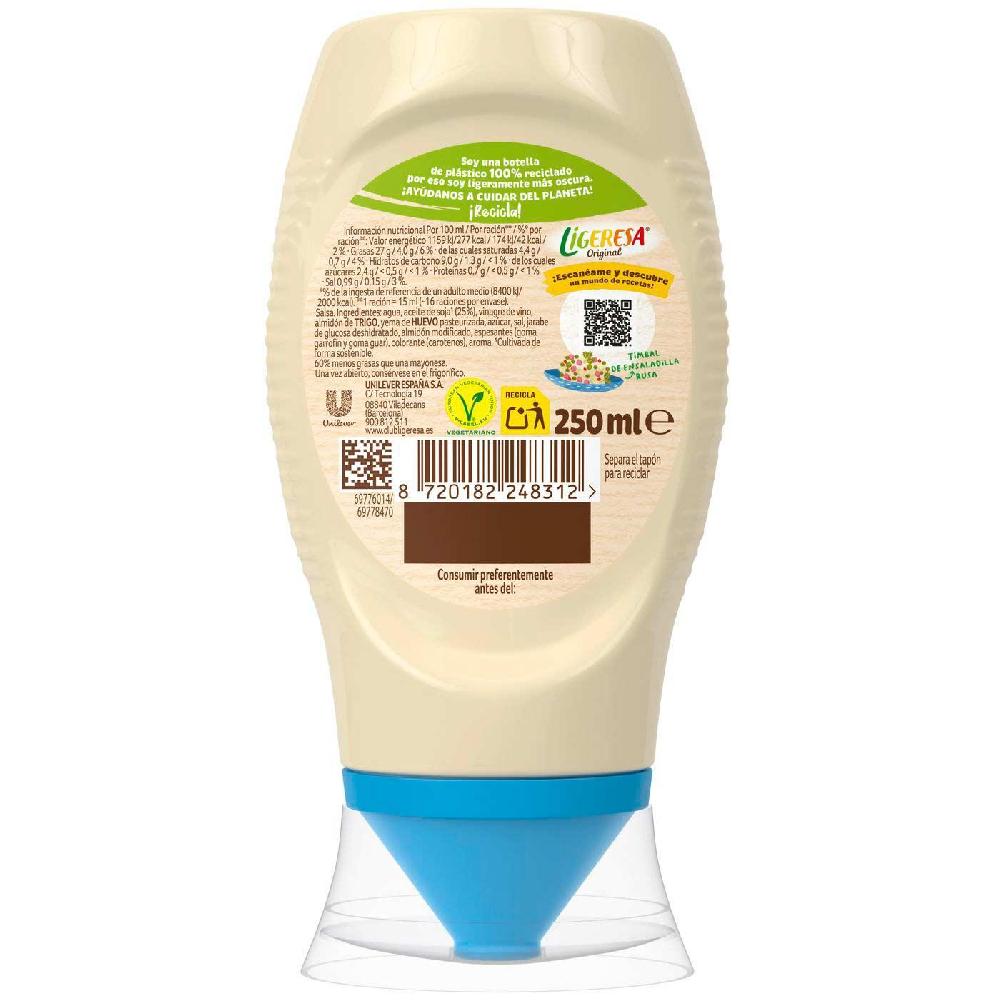 Eroski Salsa LIGERESA Bocabajo 250 Ml