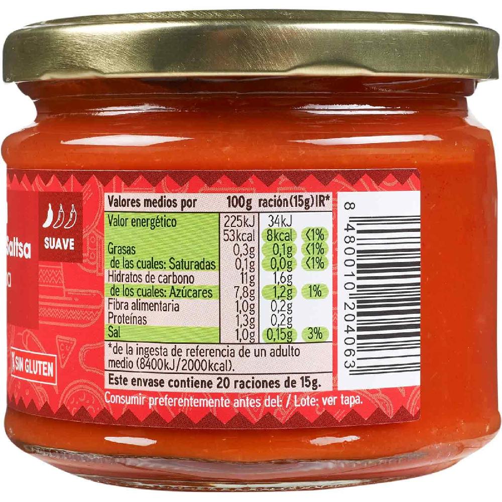Eroski Salsa Mejicana EROSKI Frasco 300 G