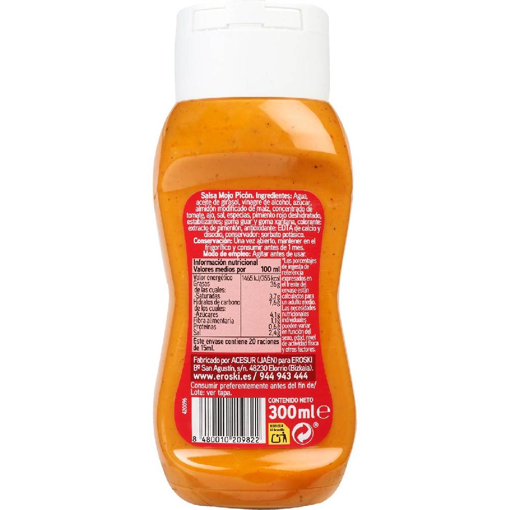 Eroski Salsa Mojo Picón EROSKI Bote 300 Ml