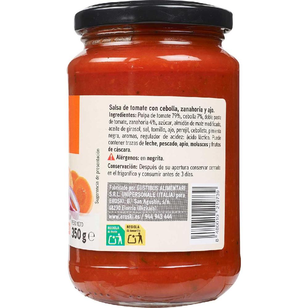 Eroski Salsa Napolitana EROSKI Frasco 350 G
