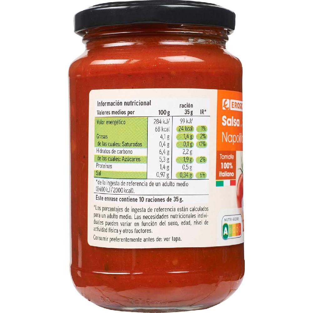 Eroski Salsa Napolitana EROSKI Frasco 350 G
