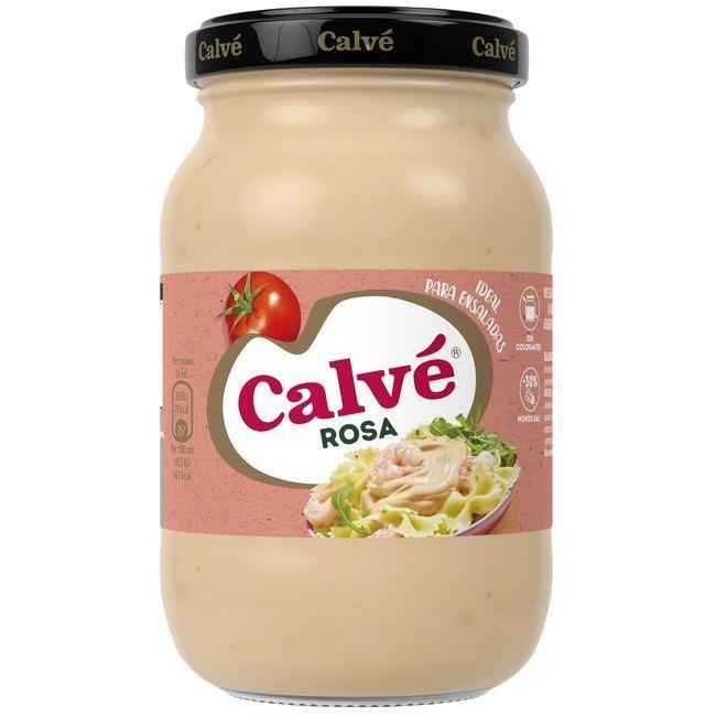 Eroski Salsa Rosa CALVÉ Frasco 210 Ml