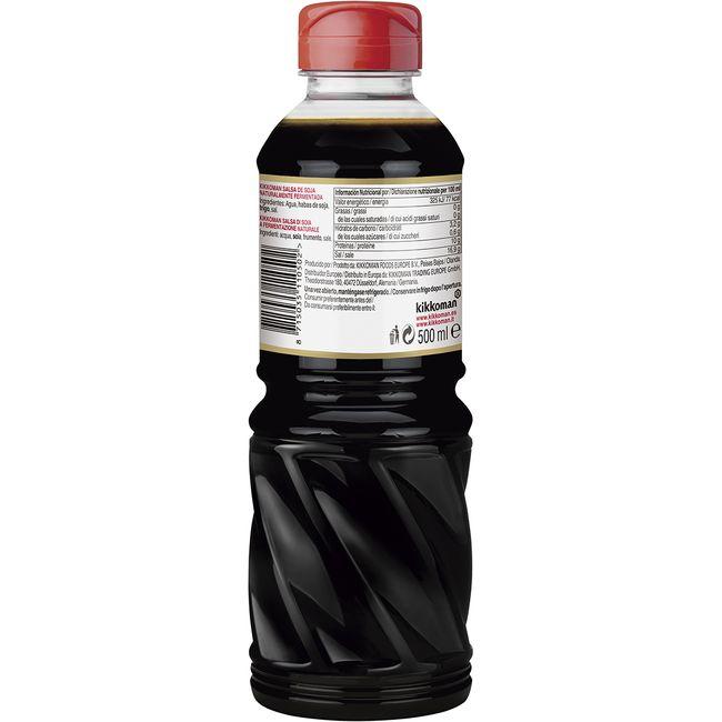 Eroski Salsa Soja KIKKOMAN Bote 500 Ml