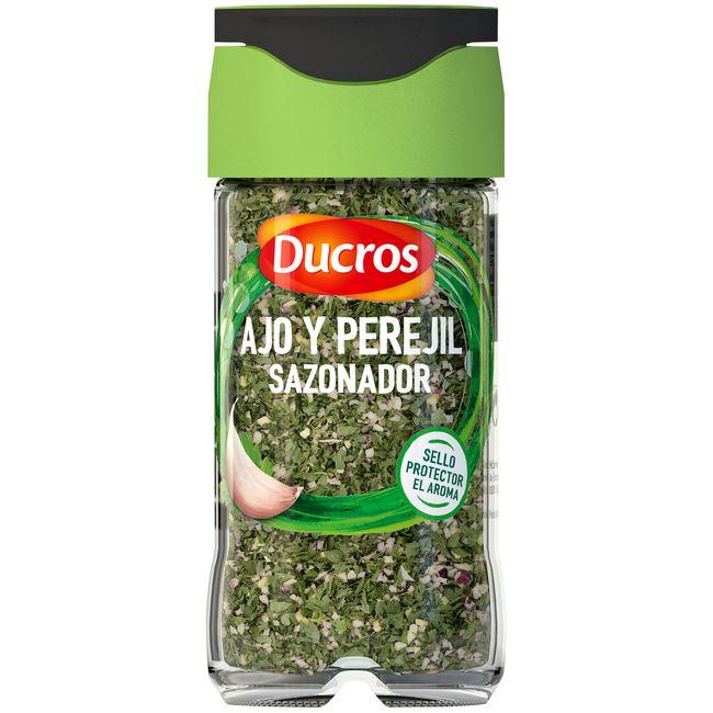 Eroski Sazonador de ajo-perejil DUCROS frasco 43 g