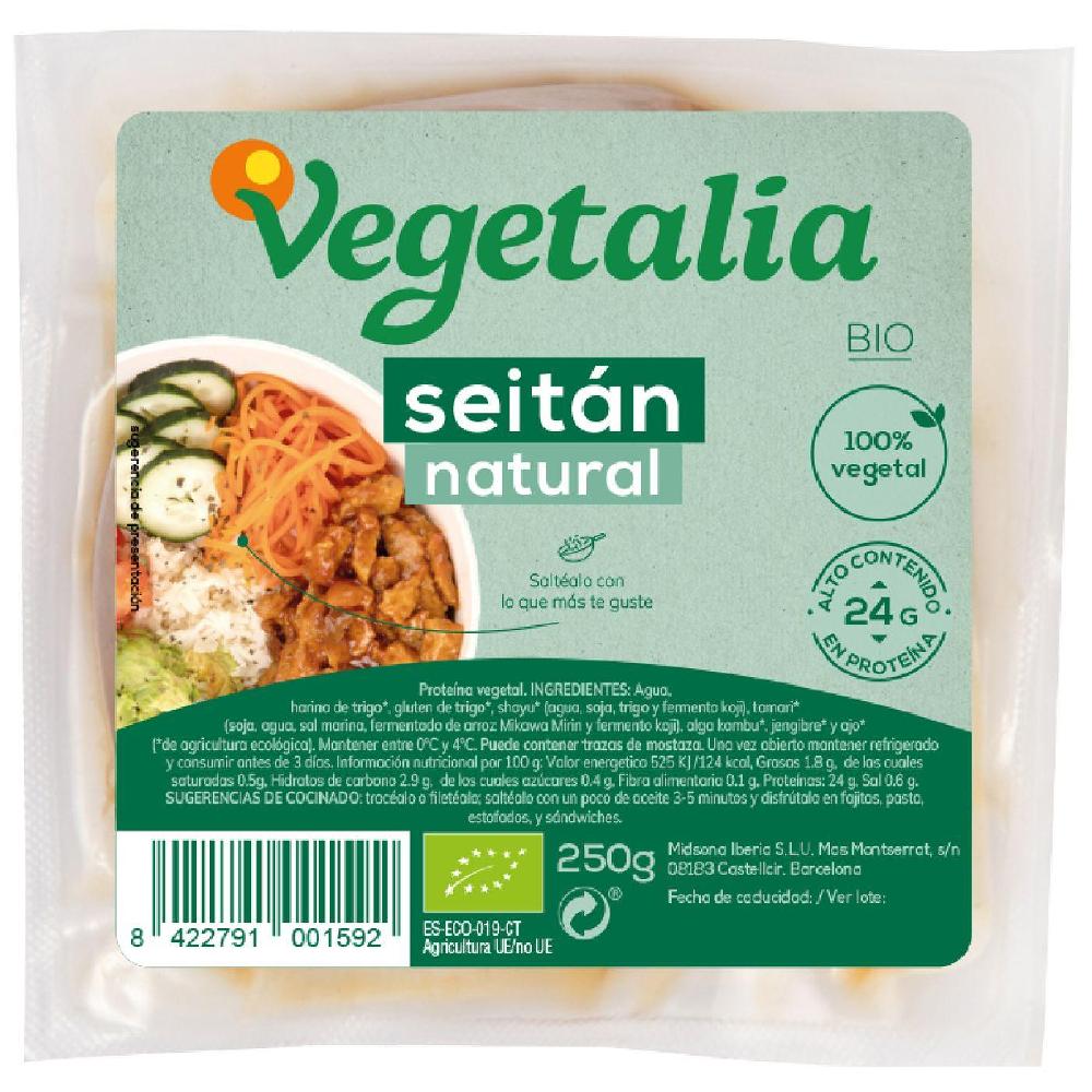 Eroski Seitan fresco bio VEGETALIA sobre 250 g