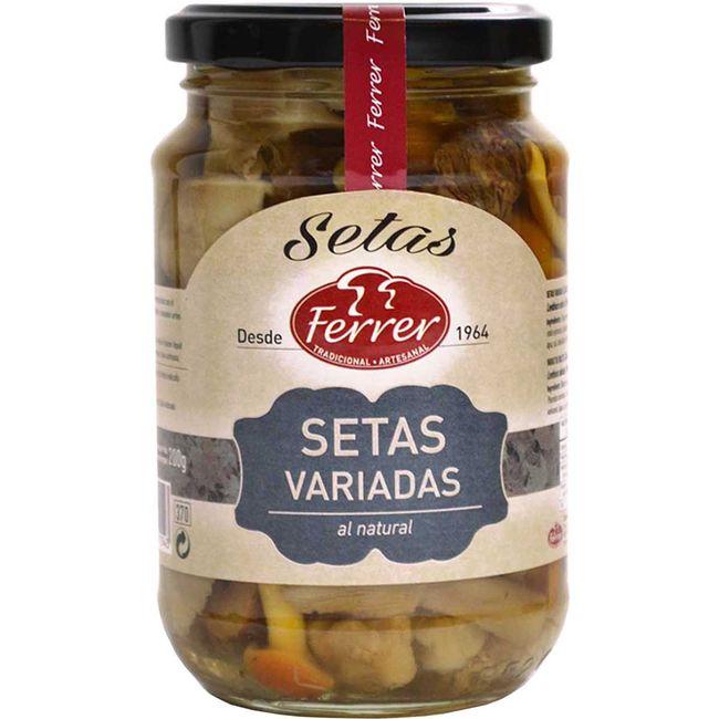 Eroski Setas variadas FERRER frasco 340 g