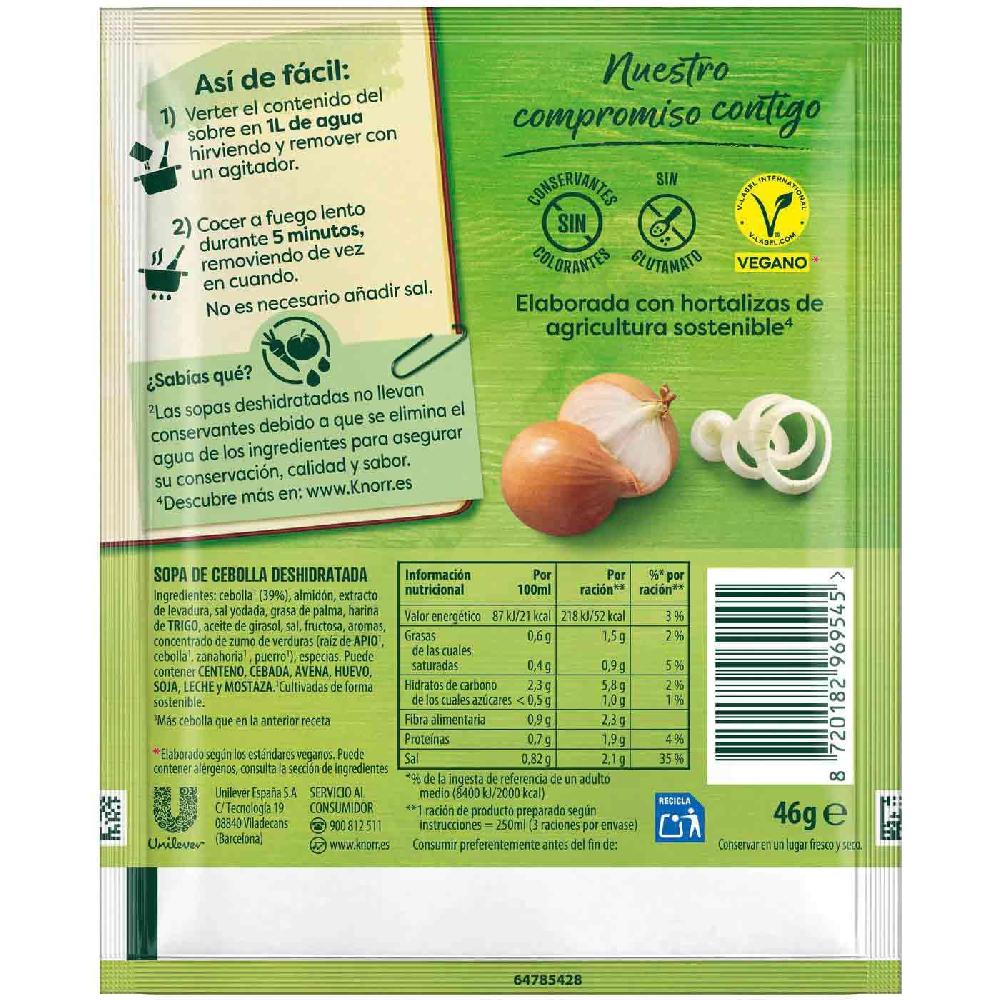 Eroski Sopa De Cebolla KNORR Sobre 50 G