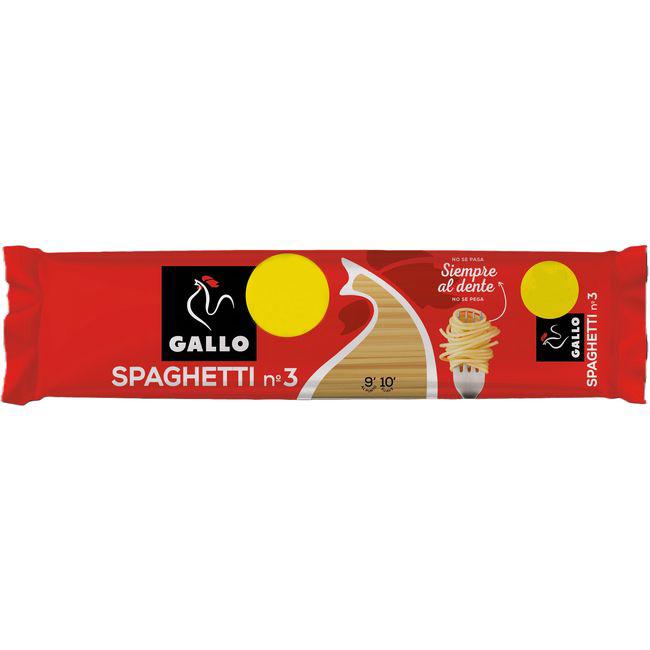 Eroski Spaghetti N.3 GALLO paquete 400 g