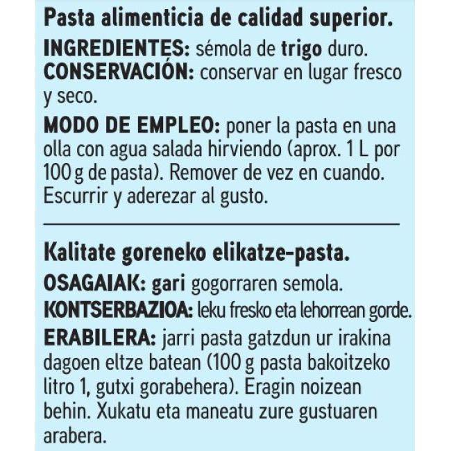 Eroski Spaguetti EROSKI BASIC Paquete 1 Kg