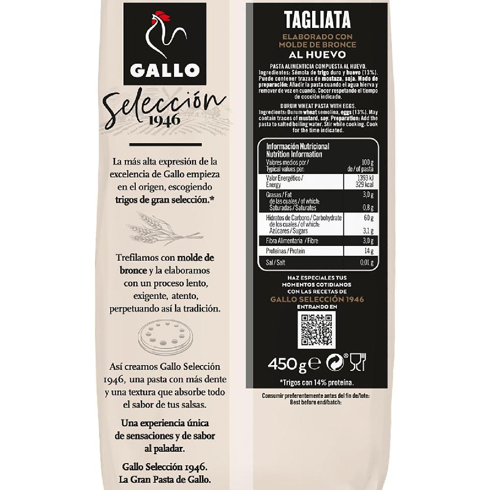 Eroski Tagliata Al Huevo GALLO Paquete 450 G