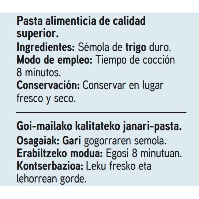 Eroski Tallarines EROSKI Paquete 500 G