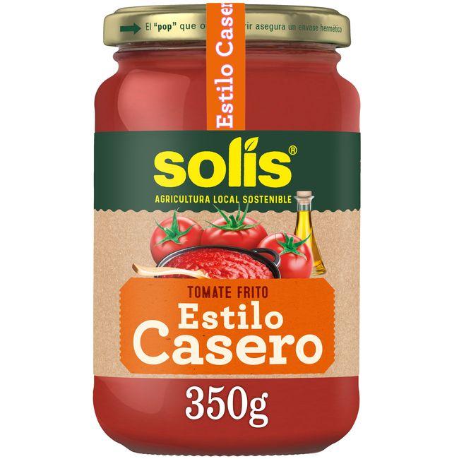 Eroski Tomate frito casero SOLÍS frasco 350 g
