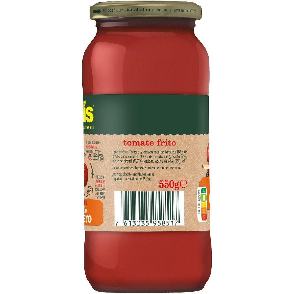 Eroski Tomate Frito Casero SOLIS Frasco 550 G
