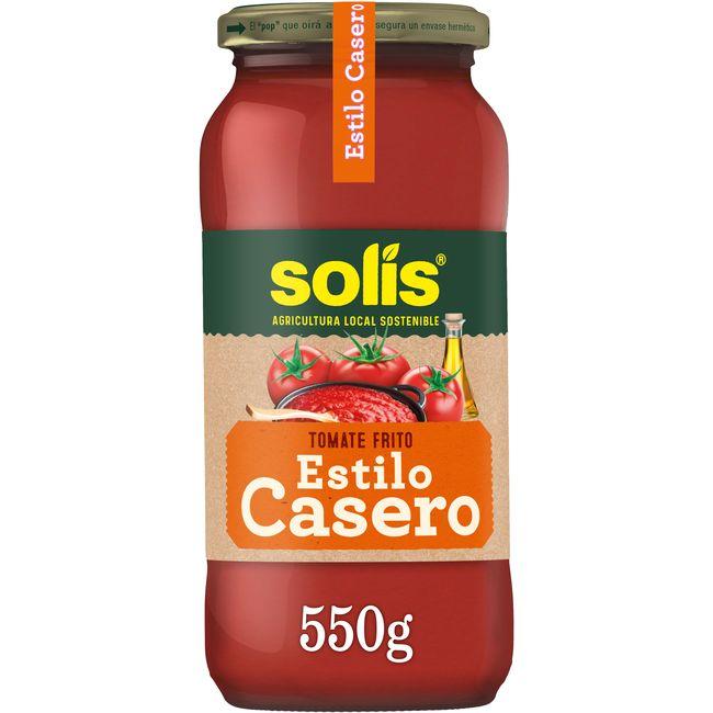 Eroski Tomate frito casero SOLIS frasco 550 g