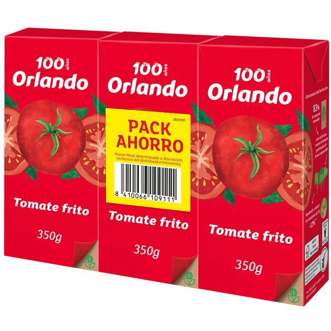 Eroski Tomate frito ORLANDO pack 3x350 g