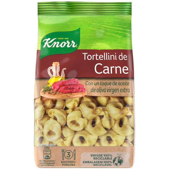 Eroski Tortellini con carne KNORR paquete 250 G