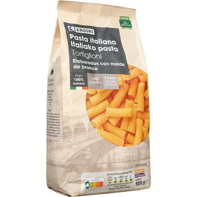 Eroski Tortiglioni Italia EROSKI Paquete 500 G