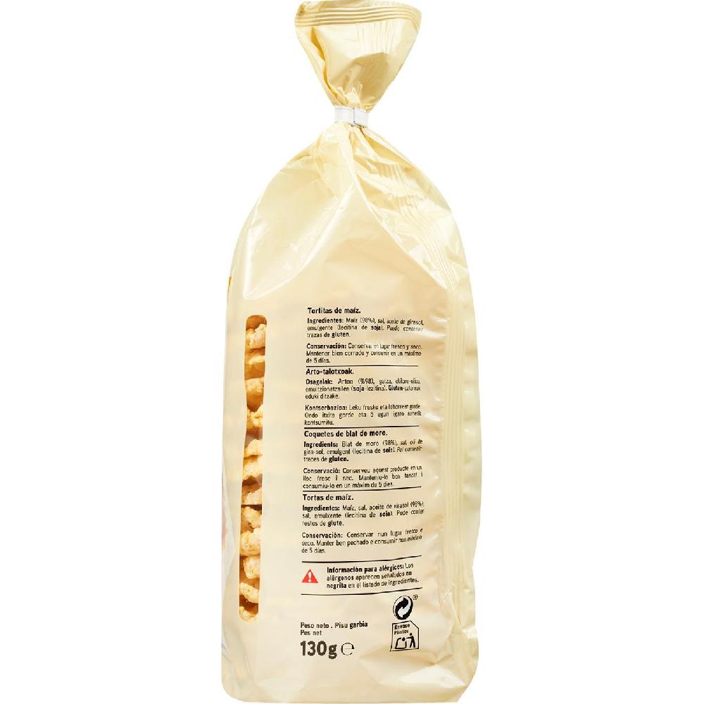 Eroski Tortita De Maíz EROSKI Paquete 130 G