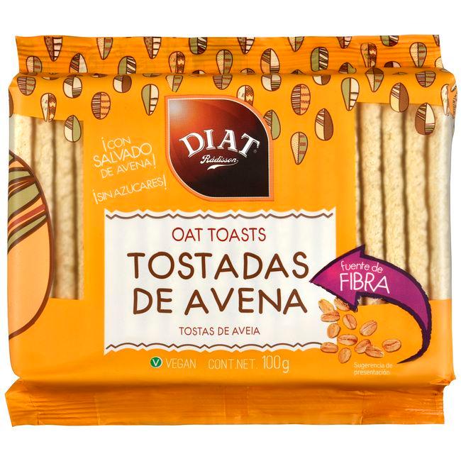 Eroski Tostadas de avena D. RADISSON paquete 100 g