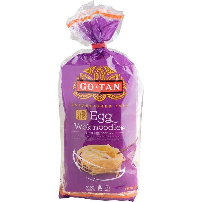 Eroski Wok Egg Noodles GO-TAN Paquete 250 G
